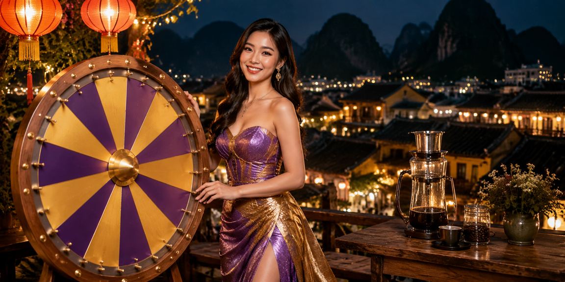 Người chơi tại Ninh Bình thưởng thức roulette trực tuyến bên ly cà phê